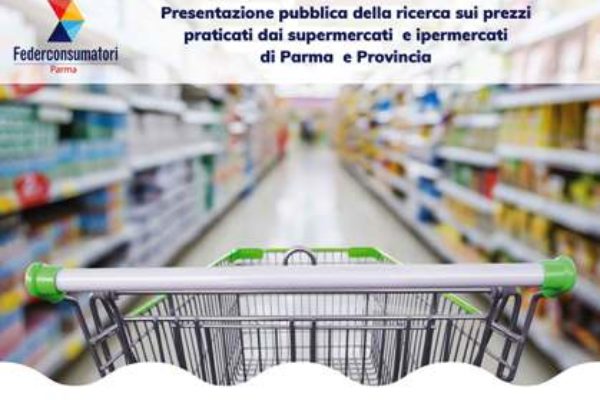 21 ottobre, presentazione pubblica della ricerca sui prezzi praticati nei supermercati e ipermercati di Parma e provincia