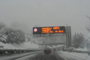 Blocco autostrada ultimo weekend