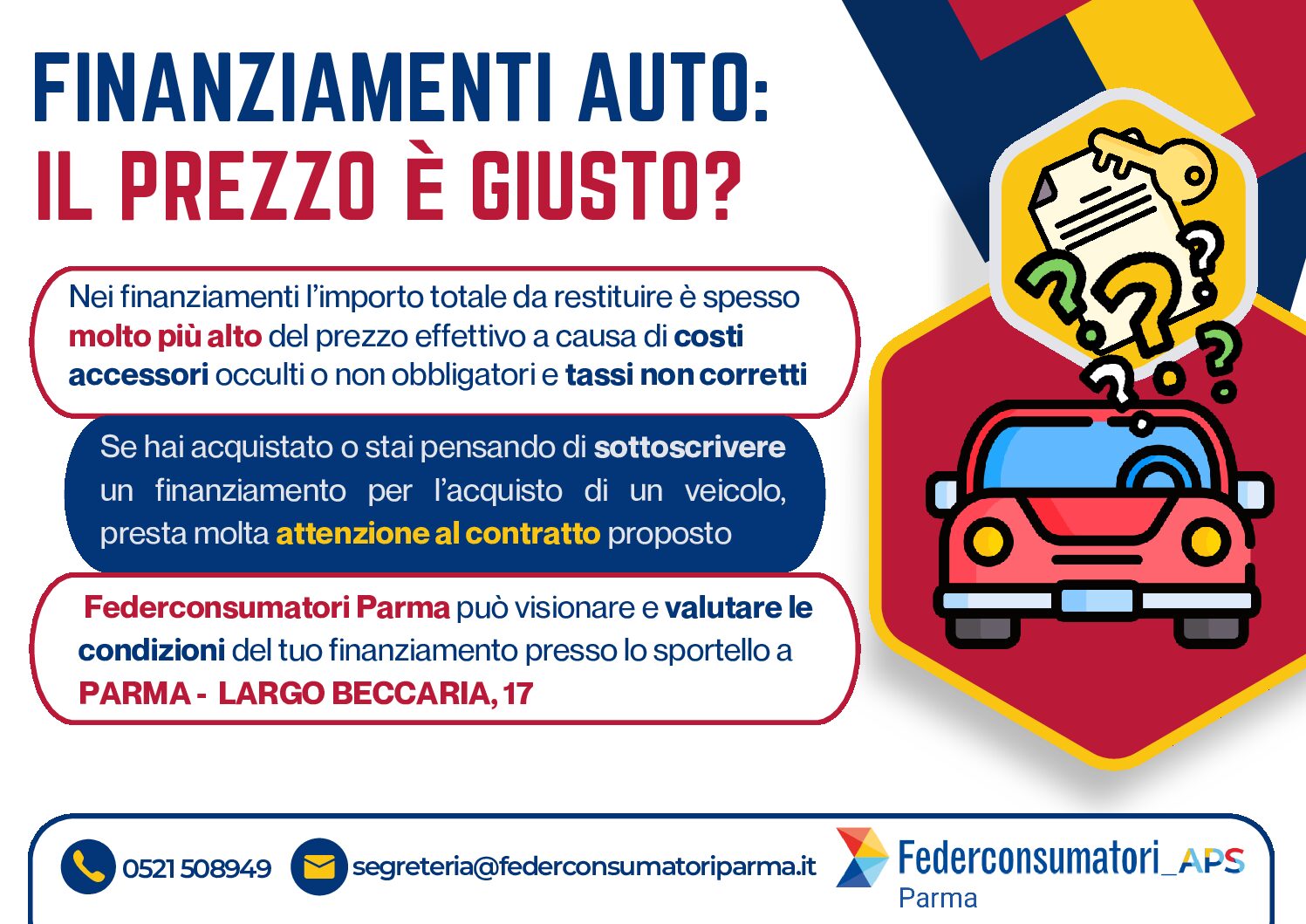 Al momento stai visualizzando Finanziamenti auto, il prezzo è giusto?